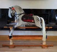 london rocking horse restored